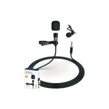 Microfon lavaliera cu clip 1.5m Jack 3.5 mm Platinet PMLLCB