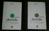 Fiara si suveranul : (Seminar 2001-2003) 2 volume / Jacques Derrida, 2014