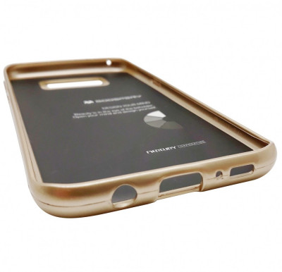 Husa silicon Mercury Goospery Jelly Case aurie pentru Samsung Galaxy S8 Plus (G955) foto