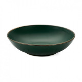 Cumpara ieftin Set farfurii adanci Kyra Heinner, 20 cm, ceramica, 6 piese, Verde