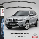 Cumpara ieftin Ștergătoare BMW X3 (F25) 10.2010&ndash;08.2017 | Bosch A953S