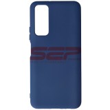 Husa Silicon Albastra Huawei P Smart 2021, High Copy, Protectie Camera