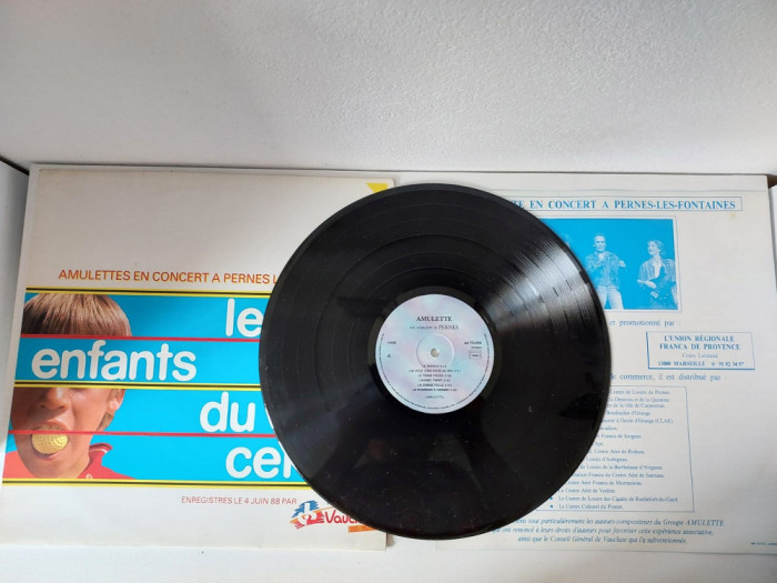 Les enfants du centre, disc vinil, musica, Radio France Vaucluse