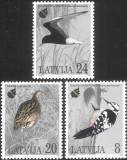 Letonia 1995 - Păsări, fauna, serie neuzata