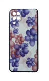 Husa telefon compatibila cu Samsung Galaxy A12, Mov, Flori, 277HT, Silicon, Carcasa