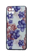 Husa telefon compatibila cu Samsung Galaxy A12, Mov, Flori, 277HT