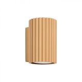 Lampă De Perete Karbon Din Aluminiu Aurit, 1 Bec Tub Minimalist De Interior.
