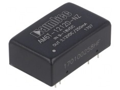 Convertor DC-DC 6W 9-18V la 12V/-12V DIP24