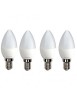 Set 4 Becuri cu led 4W E14 Lumina calda LF 3042, Becuri LED, Calda (2000 - 3499 K)