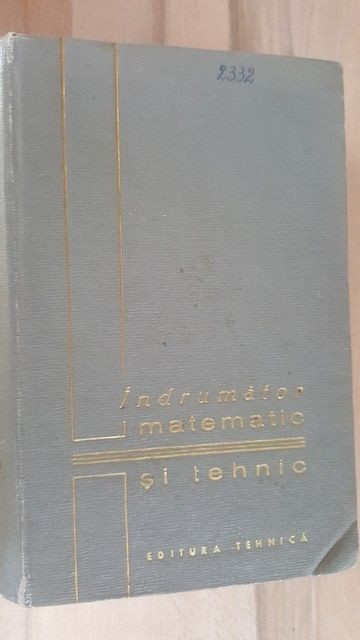 Indrumator matematic si tehnic