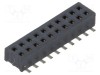 Conector şiruri pini mamă 20 PIN 1,27mm aurit SMT SAMTEC