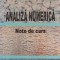 Analiza numerica. Note de curs