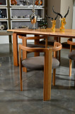 Scaun, Vow Chair, Cery 998VOW1125, 47 x 71 x 57 cm, lemn de carpen, maro/stejar