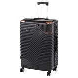 Valiză mare TravelLux Urban cu hardtop 50x78x30 cm neagră