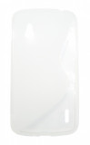 Husa silicon S-case transparenta pentru LG Google Nexus 4 E960