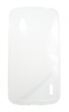 Husa silicon S-case transparenta pentru LG Google Nexus 4 E960