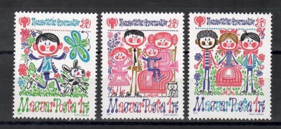Ungaria 1979 - Anul Internațional al Copilului, MNH foto