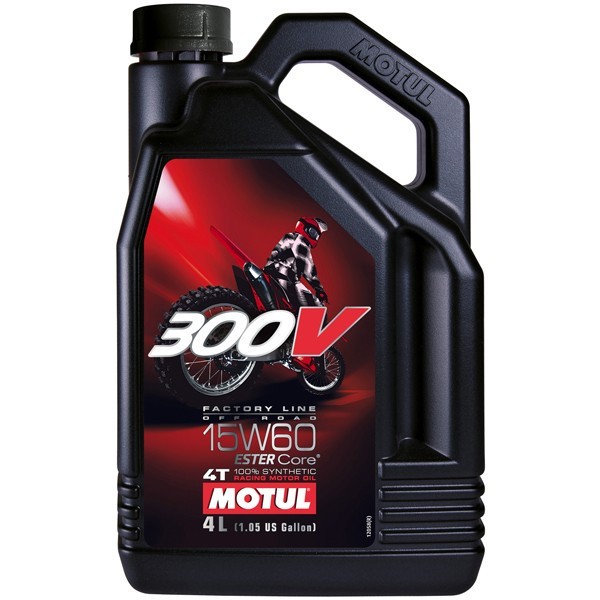 Ulei Motul 300 V 4T 15W60 4L Off Road Cod Produs: MX_NEW 104138