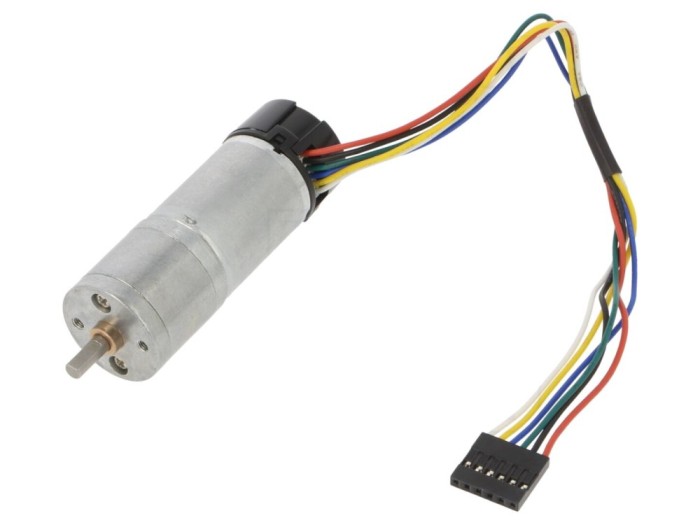 Motor DC cu codificator 6V 172:1
