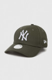 Cumpara ieftin New Era sapca culoarea verde, cu imprimeu, NEW YORK YANKEES