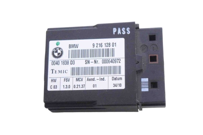 Alt modul de control BMW 3 Cabrio E93 2010 OEM: 9216128 25771503