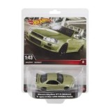 Cumpara ieftin Masinuta metalica Hot Wheels Premium Real Riders - Nissan Skyline Gt-r, scara 1:43