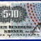 (1) BANCNOTA DANEMARCA - 500 KRONER ND (1997-2003), VALOARE NOMINALA MARE, RARA