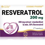 Cosmo Pharm Resveratrol 200 mg capsule cu efect antioxidant 30 caps.