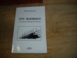 Marin Diaconu - Titu Maiorescu. Cronologie și bibliografie filosofice