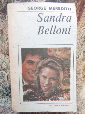 Sandra Belloni - George Meredith foto