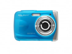 Camera Foto Subacvatica EasyPix W1024 Splash, 16 MPx, Albastru, Kit foto