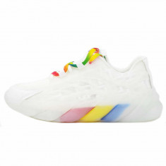 Sneakers Dama MBrands cu talpa flexibila, Tricolor, alb 1150 - 38 foto