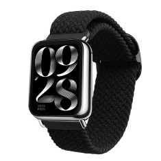 Curea Kwmobile pentru Xiaomi Mi Band 8 Pro, Negru, Nylon, KWM0000250K001C foto