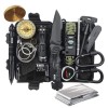 Kit supravietuire multifunctional 16 in 1 flippy, instrumente profesionale, agatatoare ghiozdan, pentru camping, drumetii, aventuri in aer liber, bors
