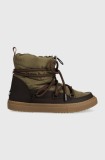 Inuikii cizme de iarna Bomber culoarea verde, 55102-100