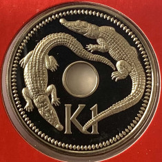 PAPUA NOUA GUINEE 1 KINA 1976 PROOF