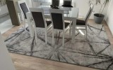 Cumpara ieftin Covor Model Vegas Home 22GSG, Marime 120 x 170 cm, Gri, Inaltime Fir 12 mm, Antialergic, Polipropilena, Living, Dormitor, Sufragerie, Birou