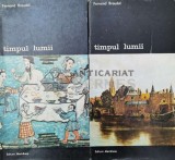 Timpul lumii Vol. 1-2 Fernand Braudel 1989 Carti Istorie Brosata 570 454 Pagini Stare Buna