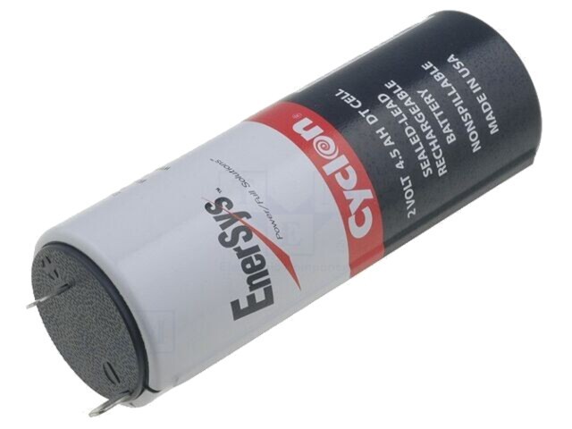 Acumul: plumb-acid 2V 4,5Ah AGM Timp stocare: 10 ani -85&divide;85&deg;C