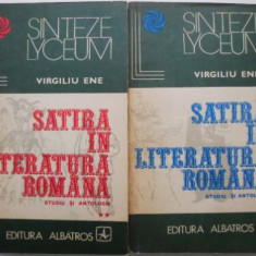 Satira in literatura romana. Studiu si antologie (2 volume) – Virgiliu Ene