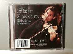 David Garrett - Timeless :Brahms/Bruch (2014/Decca/Germany) - CD ORIGINAL/Nou foto