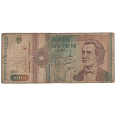 Romania 1991 - 1000 lei, circulata