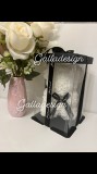 Urs trandafiri+PUNGA CADOU+CERCEI-30 cm Valentines day, mărțișor cadou ursulet