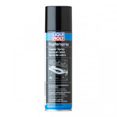 Spray de lubrifiere cu cupru LIQUI MOLY 1520, volum 250 ml, rezistenta la temperaturi intre -30 Celsius si +1100 Celsius foto