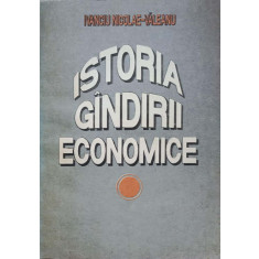 ISTORIA GANDIRII ECONOMICE-IVANCIU NICOLAE-VALEANU