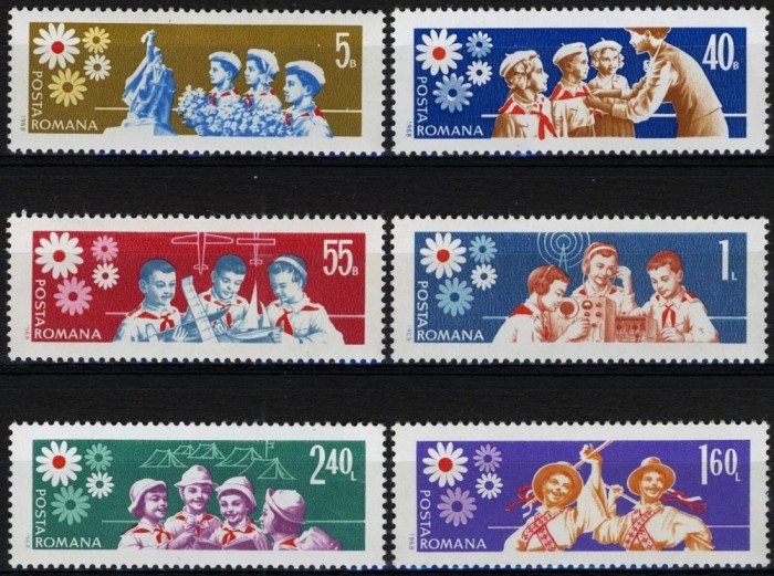 Romania MNH 1968 - Pionieri - LP 674
