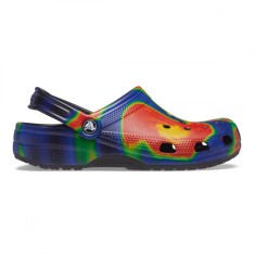 Saboti Classic Crocs Solarized Clog Multicolor - Black/Navy foto