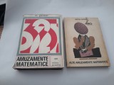 Martin Gardner - Amuzamente matematice; Alte amuzamente matematice,2 VOL rf13/4