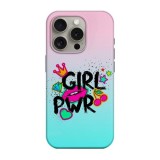 Husa pentru Apple iPhone 15 Pro, Perfect Case, LOVE-Splash Girl Power, Multicolor