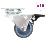 Cumpara ieftin Roți pivotante duble, 16 buc., 50 mm